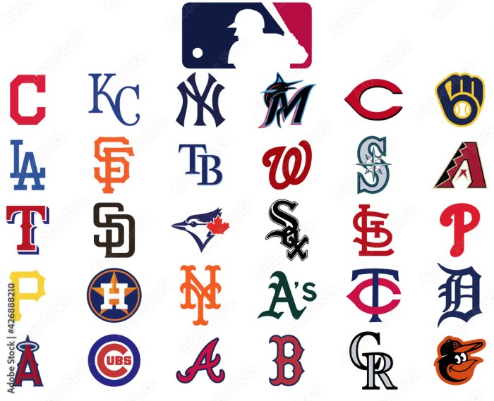 Major league baseball logo. Set of all 30 mlb teams. Baseball icons set ... Mlb picks baseball best bets for friday dodgers provide fireworks vs astros home run prop and more