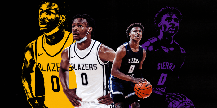 Lakers bronny james reacts to speculation of lebron james potentially leaving los angeles this offseason