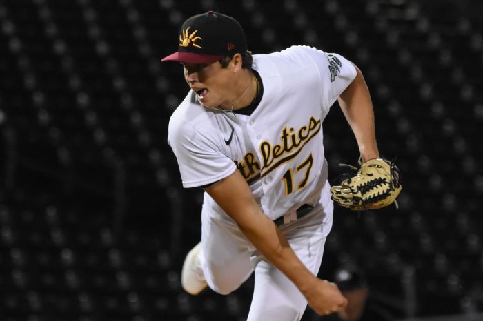 Athletics mason miller locks down another save