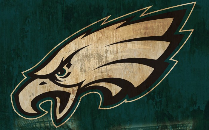 Download Philadelphia Eagles Football Champion Wallpaper | Wallpapers.com Eagles jordan mailata jokes he wants tush push banned because stupid name