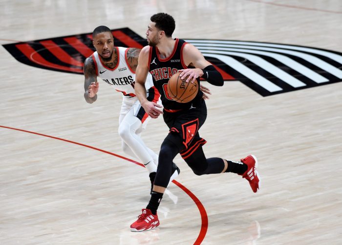 Offseason trade idea sending zion blazers