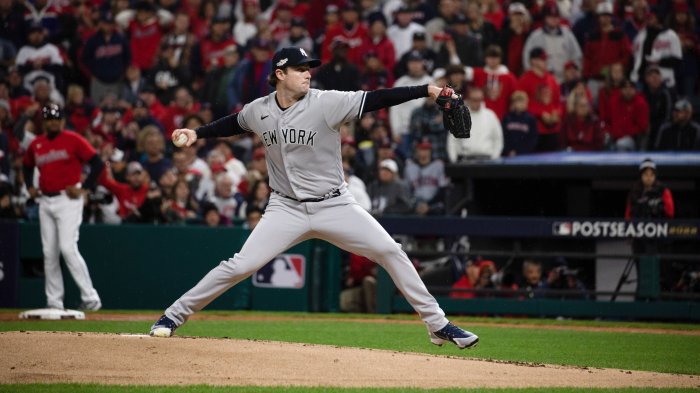 Yankees Beat Guardians in Game 5, Advancing to ALCS - The New York Times Yankees will warren crushed early in no decision