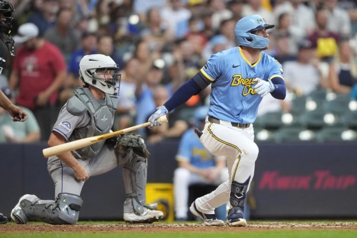 Brewers Talent Undergoes Surgery, Faces ‘Longer Timeline’ Than Expected Brewers brice turang rare day off thursday