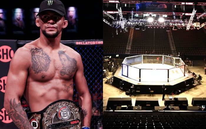 UFC: Bellator bantamweight champ Patchy Mix hints at surprise move to ... Patchy mix signs ufc former bellator champ debut ufc 316 vs bautista