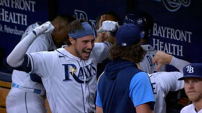 Rays josh lowe smacks solo homer
