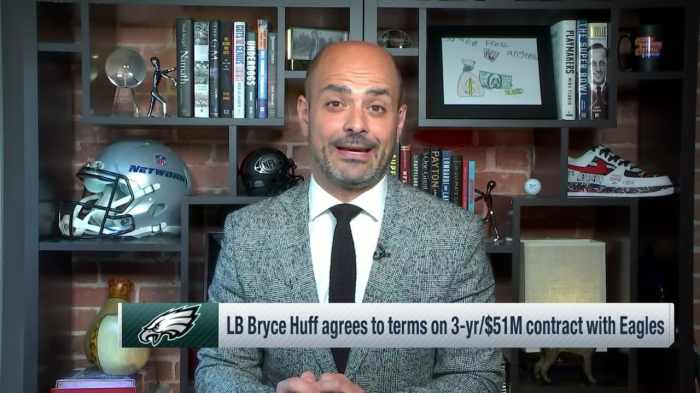 Eagles Shopping Dallas Goedert, Bryce Huff? Bryce huff reportedly nearing trade 49ers eagles has reworked contract