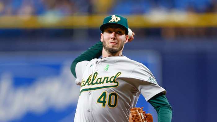 Mitch Spence's outing against the Blue Jays | 06/09/2024 | Oakland ... Athletics mitch spence loses lead in sixth frame