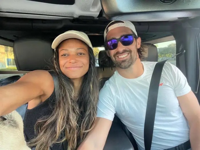 Gabby Thomass Engagement Olympic Gold & Love