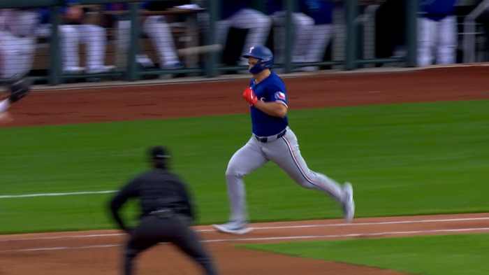 Wyatt Langford exits game early | 05/04/2024 | Texas Rangers Rangers wyatt langford playing rehab game thursday