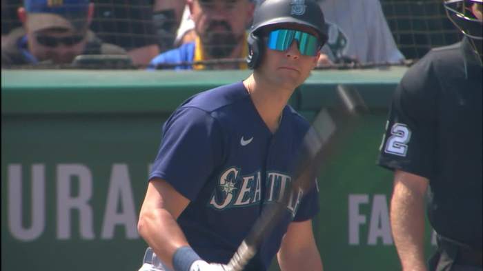 Dominic Canzone drives in four runs vs. A's | 09/20/2023 | Seattle Mariners Mariners dominic canzone swats homer in loss