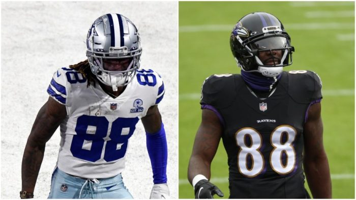 CeeDee Lamb Says It's a 'Huge Honor' To Play Against Dez Bryant, Talks ... Ceedee lamb dez bryant appear hint cowboys pickens trade hours deal