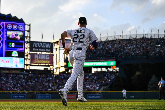 Download Colorado Rockies Game Wallpaper | Wallpapers.com Rockies brenton doyle getting rest wednesday