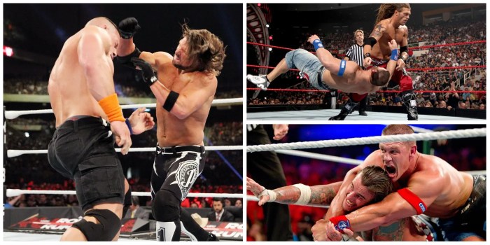 Ranking john cenas greatest wwe feuds ahead wrestlemania 41 match vs cody rhodes