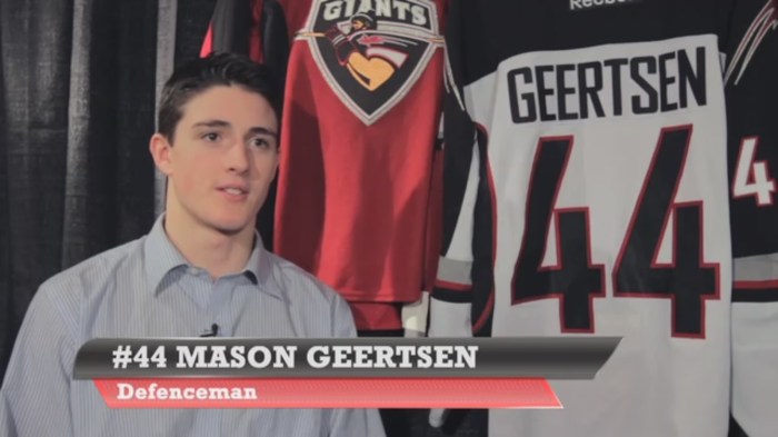 Sabres mason geertsen grabs two year pact
