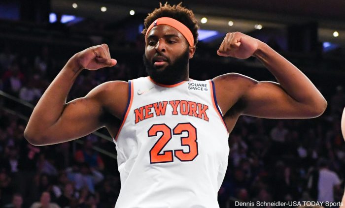 NBA player's father reportedly missing Mitchell robinson wont be replying anyone social media knicks eye playoffs
