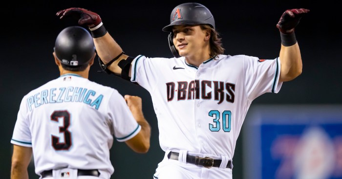 Diamondbacks McCarthys Seven-Game Hit Streak