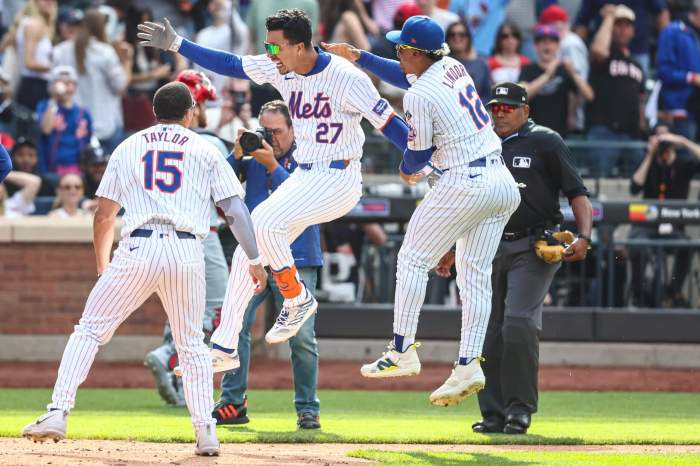 Mets Manager Comments On The Demotion Of Mark Vientos Mets mark vientos not playing game 2