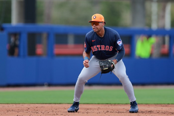 Meet Cam Smith, Astros' new No. 1 prospect after Kyle Tucker trade Cam smith makes astros opening day roster after cubs trade played 32 milb games