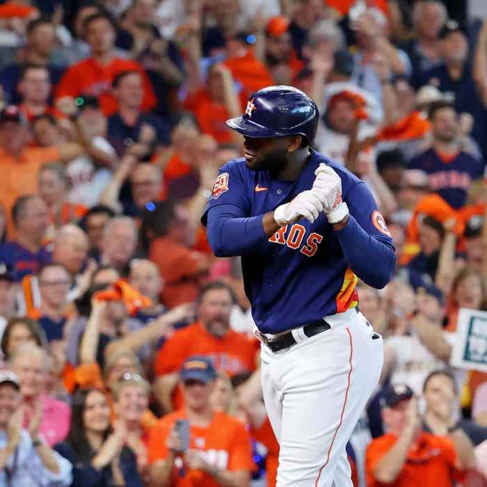 Download Stunning Houston Astros Themed Background | Wallpapers.com Astros yordan alvarez moved to 60 day il