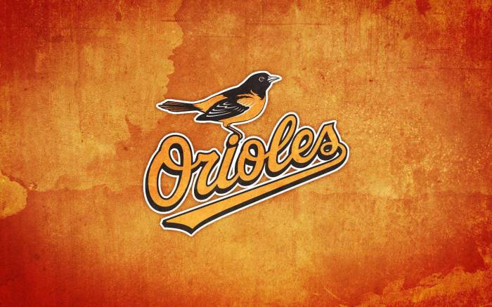 Download Baltimore Orioles Vintage Art Wallpaper | Wallpapers.com Orioles gary sanchez back in lineup at designated hitter