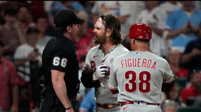 Phillies Bryce Harper Sitting Second Twin Bill