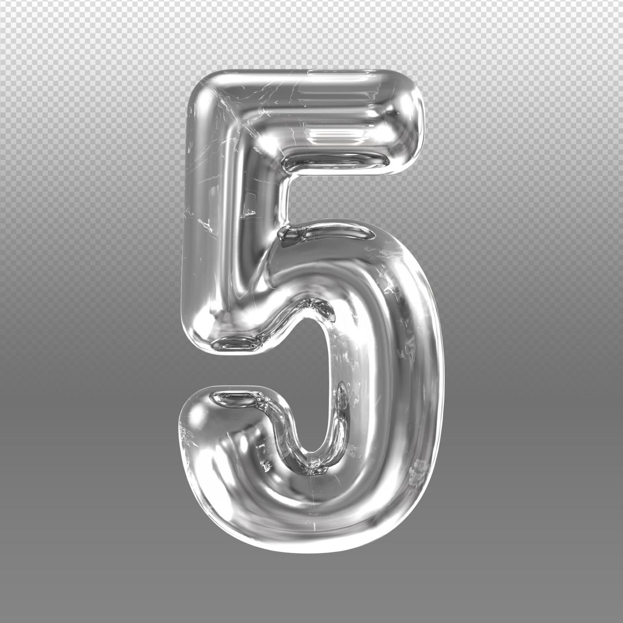Premium PSD | A clear number 5 with a textured background. 5 burning questions los angeles lakers growing roster problems