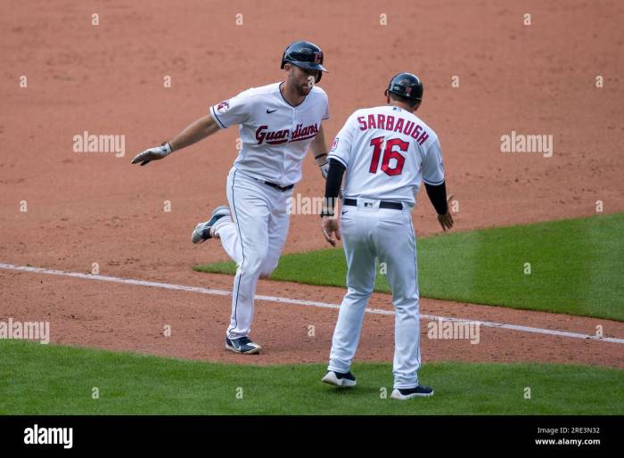 Guardians David Frys Second Homer in Loss