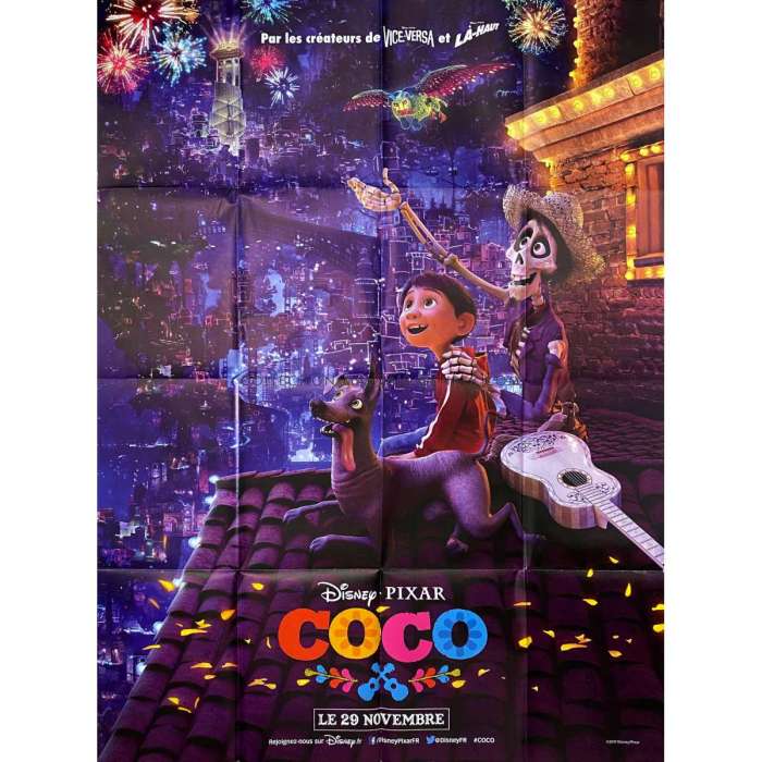 COCO French Movie Poster - 47x63 in. - 2017 Coco gauff loses yastremska updated wimbledon womens tennis bracket results