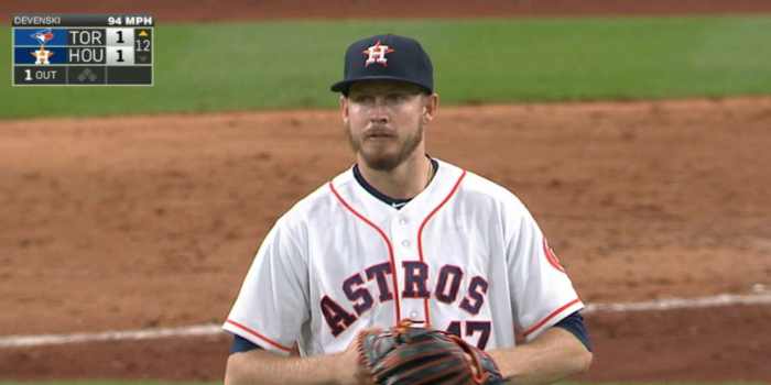 Former Houston Astros pitcher Chris Devenski signs with Diamondbacks Mets chris devenski rejoins big club