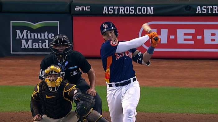 Astros Yainer Diaz Getting Afternoon Off