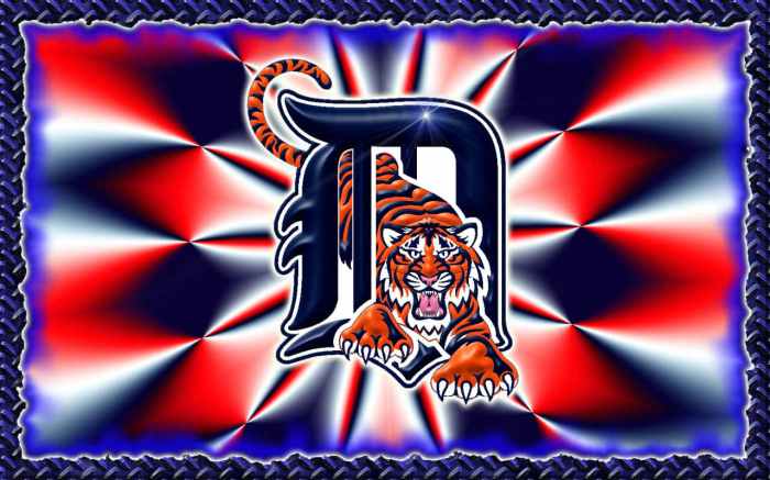 Download Official Detroit Tigers Logo Wallpaper | Wallpapers.com Tigers jahmai jones could see more time as dh