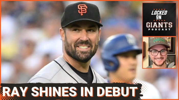 Giants robbie ray goes distance for ninth win