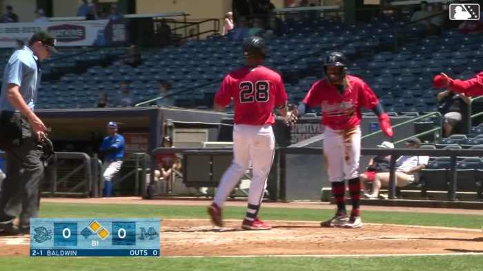 Braves drake baldwin idle against lefty