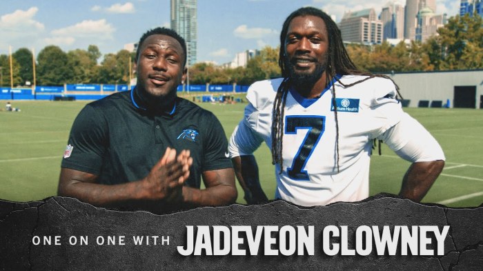 Panthers ‘keeping in touch’ with free-agent OLB Jadeveon Clowney Jadeveon clowney got sense panthers wanted me out building release