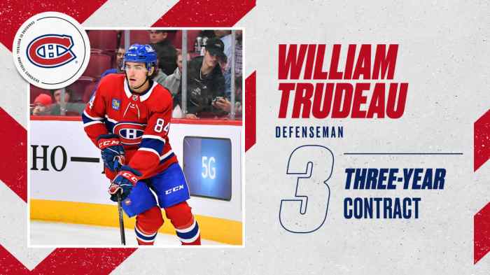 The Trade Deal is Done, but Wounds Remain: The Canada Letter - The New ... Canadiens william trudeau signs two way deal