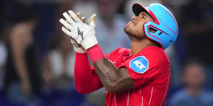 Dane Myers, Marlins react to Luis Arraez trade rumors Marlins dane myers out of miami lineup