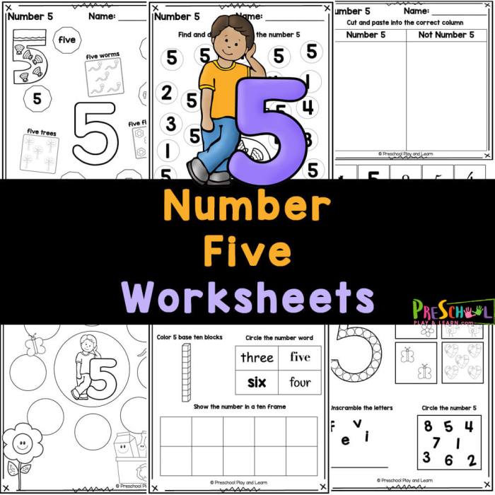 Number 5 Worksheets for Preschoolers - Worksheets Library 5 burning questions los angeles lakers growing roster problems