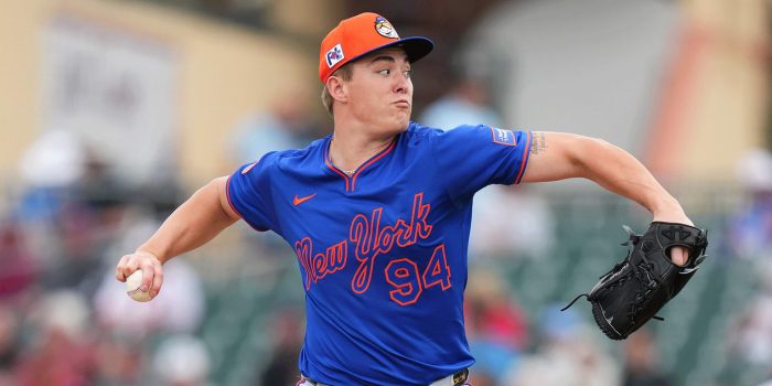 Blade Tidwell throws immaculate inning in Spring Training for Mets Mets blade tidwell picks up first big league win
