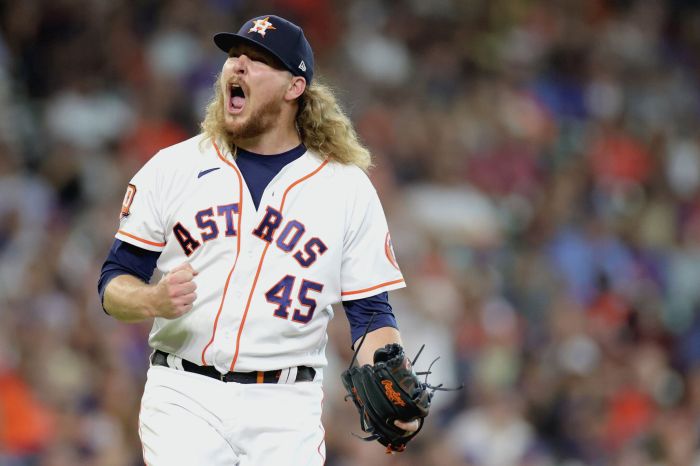 Astros' Ryne Stanek makes significant step in injury rehab Mets ryne stanek notches seventh hold