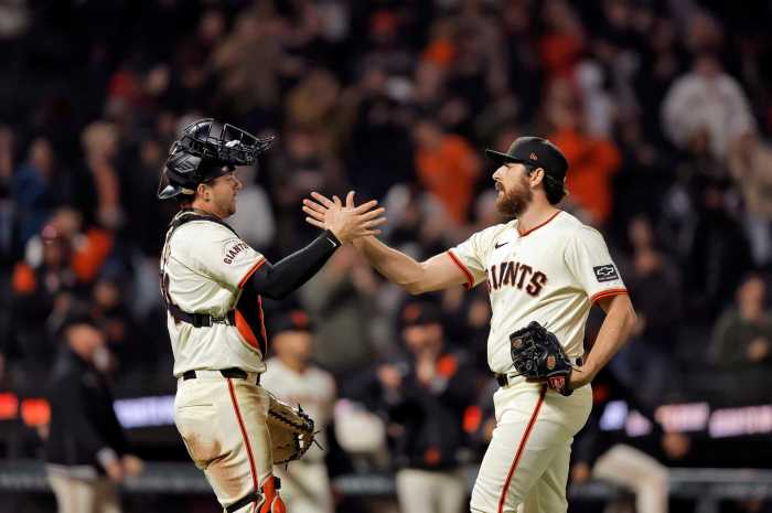 How Giants catcher Patrick Bailey perfected stopping stolen bases Giants patrick bailey out of lineup thursday