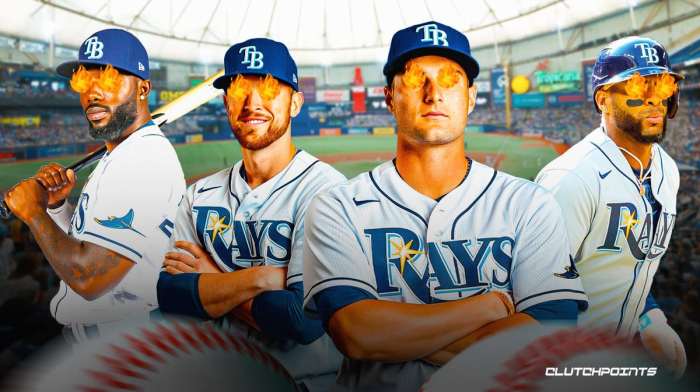 Tampa Bay Rays Wearing “O” Cap for Orlando on Tuesday – SportsLogos.Net ... Rays jake mangum inside the park homer in win