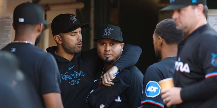Dane Myers' home run through bat tracking data | 05/19/2024 | Miami Marlins Marlins dane myers out of miami lineup
