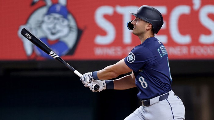Seattle Mariners' Arozarena hits 2 HRs, reaches milestone Mariners joe jacques sent back to triple a
