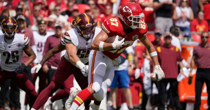Calls Mount for Immediate Ban on NFL Reporter as Travis Kelce Dodges ... Chiefs travis kelce hints at potential broadcast career after nfl retirement