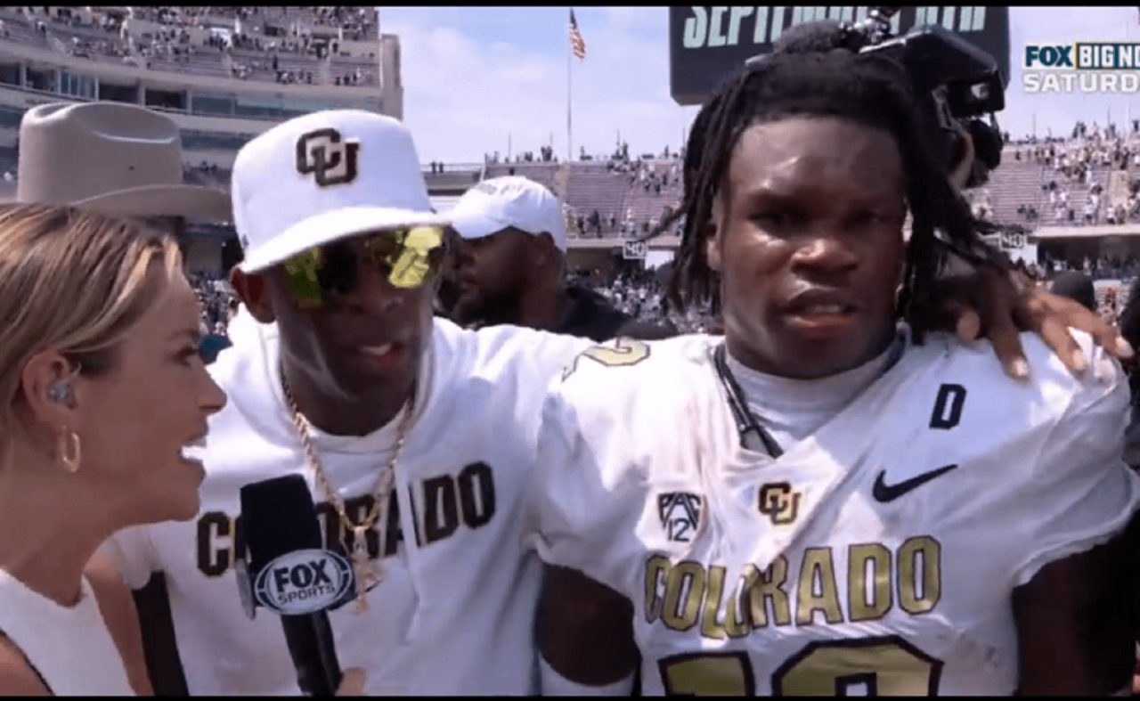 Deion Sanders 'Travis Hunter Is The First Pick Overall' In NFL Draft On ... Deion sanders congratulates travis hunter going jags some good fishing there