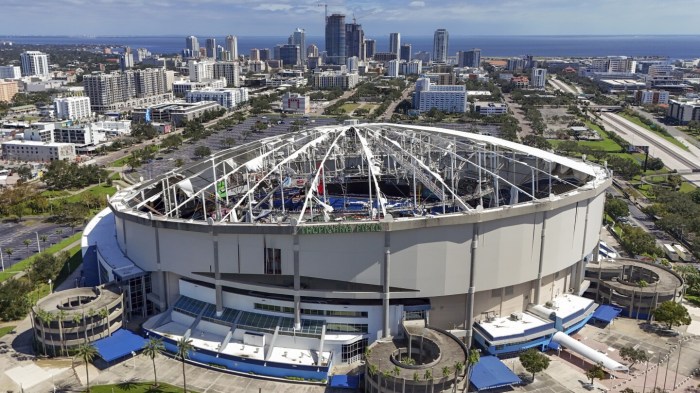 Tampa Bay Rays won’t move forward with stadium deal Rays ryan pepiot fans nine as in victory