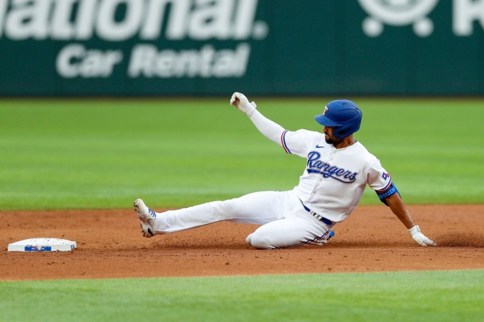 Rangers Semiens Ninth Home Run