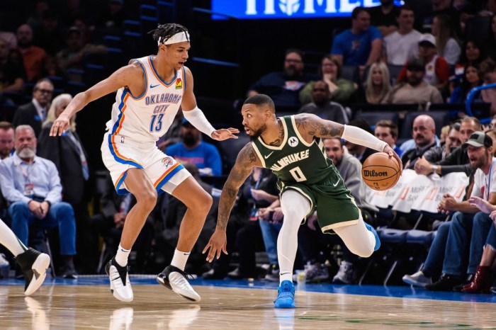 The Bucks praise Damian Lillard for carrying the team without Giannis ... Damian lillard reportedly waived bucks amid injury myles turner contract nba fa