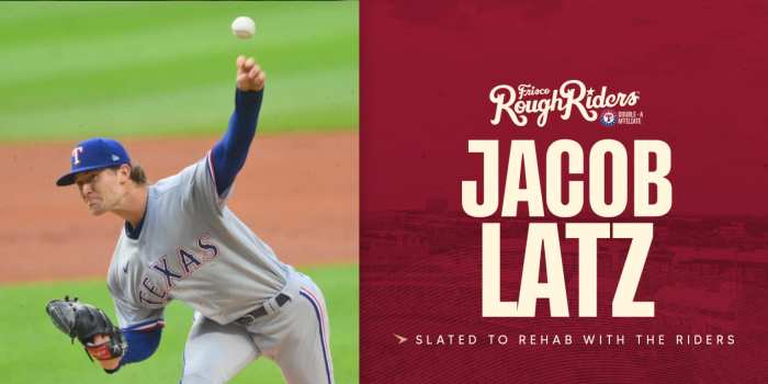 Texas Rangers place Jacob Latz on 15-day injured list with forearm ... Rangers jacob latz claims save in long relief