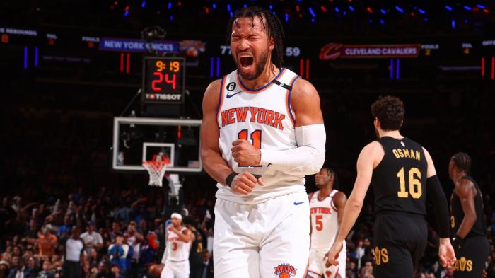 Jalen brunson knicks reportedly had players only meeting g6 win vs celtics